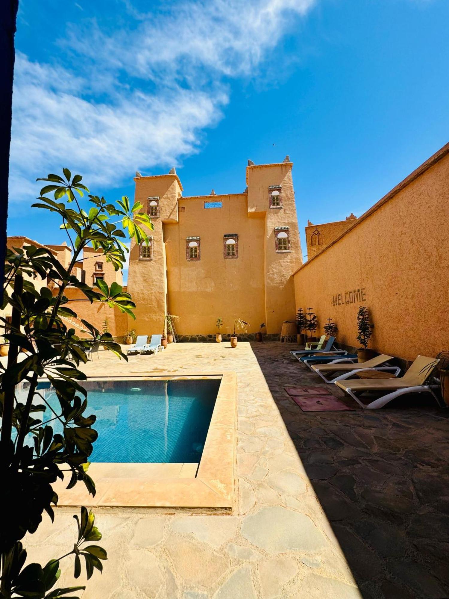 Kasbah ben hamou Hotel Nkob Bagian luar foto